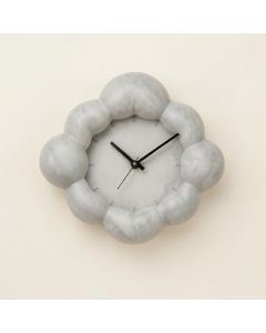 Eclectic Cloudy Wall Clock (synthetic illustration; no displayed measurements)