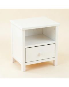 Holly Field Nightstand - White (synthetic illustration; no displayed measurements)