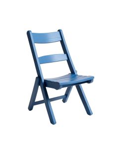 Aspen Crossing Folding Outdoor Chair - Blue