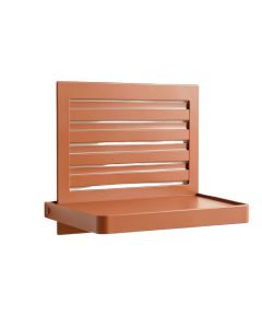 Cove Crest Wall-Mounted Entryway Organizer Shelf - Terracotta (synthetic illustration; no displayed measurements)