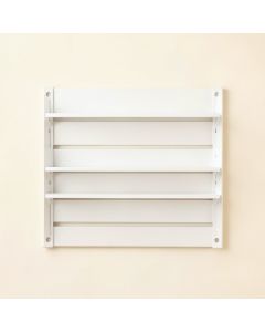 Hill Arc Empty Wall-Mounted Tool Organizer Panel (synthetic illustration; no displayed measurements)
