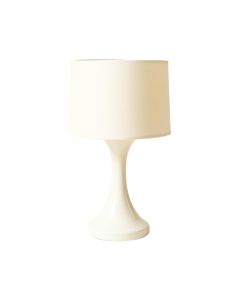 Saguache 15.5 '' White/Cream Table Lamp (synthetic illustration; no displayed measurements)