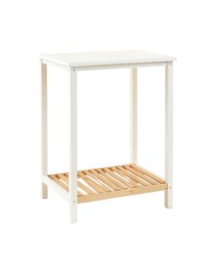 Heath Crossing Freestanding Laundry Folding Counter - White