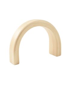 Oak Bend Cabinet Handle Without Packaging - Cream (synthetic illustration; no displayed measurements)
