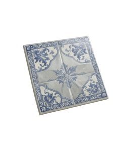 Valencia 8 '' X 8 '' Porcelain Spanish Wall & Floor Tile (synthetic illustration; no displayed measurements)