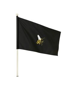 Goner Kind Words Bee On Back 2-Sided Polyester 18 X 12 In . Garden Flag