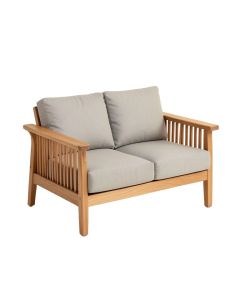 Montford Teak Loveseat With Cushions