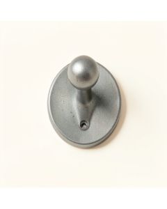 Birch Brook Wall-Mounted Robe Hook - Gray (synthetic illustration; no displayed measurements)