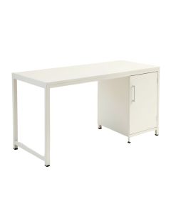 Dawn Crest Empty Workshop Workbench - White (synthetic illustration; no displayed measurements)