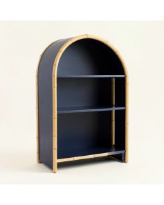 Vale Dell Freestanding Bookcase - Navy (synthetic illustration; no displayed measurements)