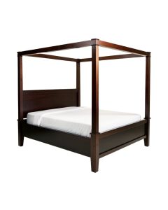 Kingstown Four Poster Bed (synthetic illustration; no displayed measurements)