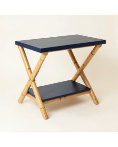 Harbor Brook Side Table - Navy (synthetic illustration; no displayed measurements)
