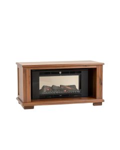 Whittier Tv Stand For Tvs Up To 50 '' With Electric Fireplace Included (synthetic illustration; no displayed measurements)