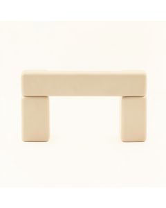 Linden Branch Cabinet Handle Without Packaging - Beige (synthetic illustration; no displayed measurements)