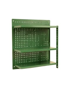 Spruce Brook Empty Wall-Mounted Tool Organizer Panel - Green