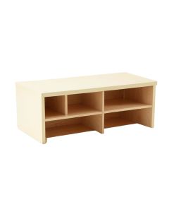 Hazel Dale Shoe Storage Bench - Cream