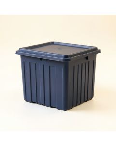 Hill Canyon Closed Outdoor Storage Box - Navy (synthetic illustration; no displayed measurements)