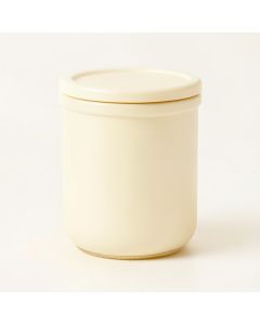 Ash Branch Storage Canister With Lid - Cream (synthetic illustration; no displayed measurements)