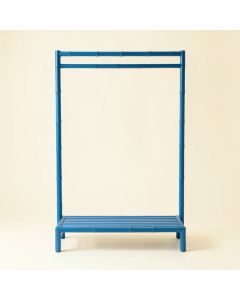 Dune Bend Empty Garment Rack - Blue (synthetic illustration; no displayed measurements)