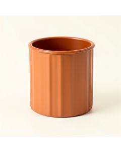 Linden Branch Empty Candle Holder - Terracotta (synthetic illustration; no displayed measurements)