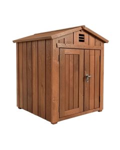 8 Ft. 5 In . W X 4 Ft. D Solid Wood Lean-To Storage Shed