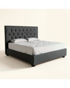 Anisa Tufted Upholstered Standard Bed (synthetic illustration; no displayed measurements)