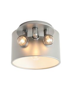 Lofton 3 - Light 13.75 '' Unique/Statement Drum Semi Flush Mount (synthetic illustration; no displayed measurements)