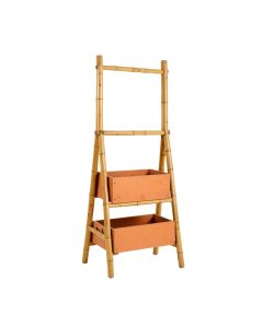 Holly Crest Empty Vertical Garden Frame - Terracotta