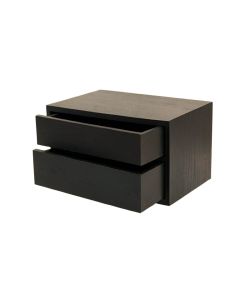 Willow Crossing Under-Desk Drawer Unit - Black (synthetic illustration; no displayed measurements)