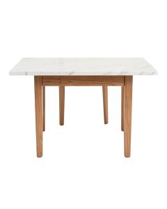 Gassett Faux Marble Top 5 Piece Solid Wood Pub Table Set