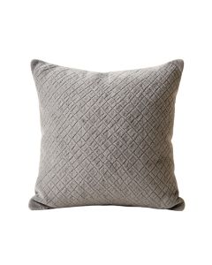 Moss Branch Filled Accent Pillow - Gray