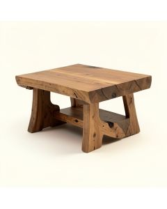 Ellenton Trestle Coffee Table With Storage (synthetic illustration; no displayed measurements)