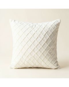 Dawn Canyon Filled Accent Pillow - White (synthetic illustration; no displayed measurements)