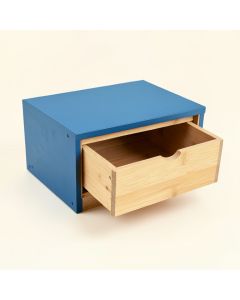 Cove Bridge Under-Desk Drawer Unit - Blue (synthetic illustration; no displayed measurements)