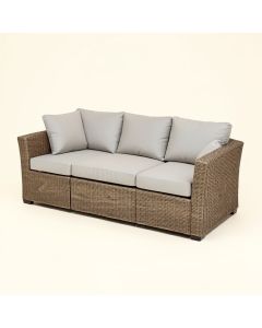 Drekjuan Patio Sofa With Cushions (synthetic illustration; no displayed measurements)