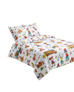 Dr. Seuss Lumberjack Cat In The Hat 5 Piece Crib Bedding Set
