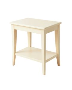 Rowan Canyon Side Table - Cream (synthetic illustration; no displayed measurements)