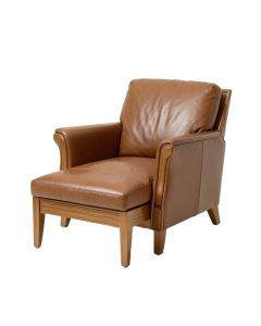 Aaleeyah 25 '' Wide Armchair And Ottoman (synthetic illustration; no displayed measurements)