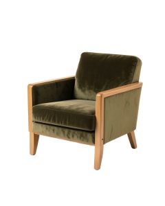 25.25 '' Wide Velvet Armchair