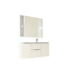 Carol-Ann 48 '' Wall-Mounted Single Bathroom Vanity Set (synthetic illustration; no displayed measurements)