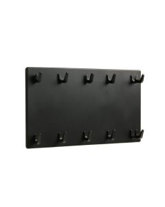 Elm Canyon Empty Wall-Mounted Tool Organizer Panel - Black (synthetic illustration; no displayed measurements)