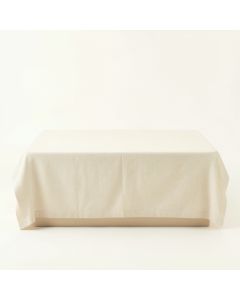 Flint Canyon Flat Bed Sheet - Cream (synthetic illustration; no displayed measurements)