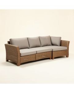 Vellor 4 Piece Rattan Sofa Seating Group With Cushions (synthetic illustration; no displayed measurements)