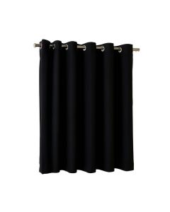 Kaukauna Striped Blackout Thermal Grommet Single Curtain Panel