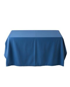 Ridge Bridge Flat Bed Sheet - Blue