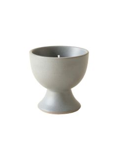 Slate Canyon Empty Candle Holder - Gray
