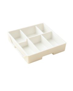 Glen Arc Empty Pantry Drawer Organizer Insert - White