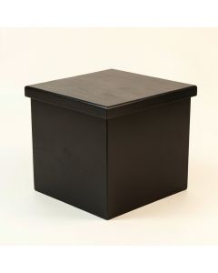 Cedar Canyon Closed Outdoor Storage Box - Black (synthetic illustration; no displayed measurements)