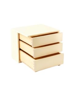 Clay Fold Under-Desk Drawer Unit - Cream (synthetic illustration; no displayed measurements)