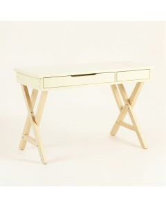 Field Crossing Writing Desk - Ivory (synthetic illustration; no displayed measurements)